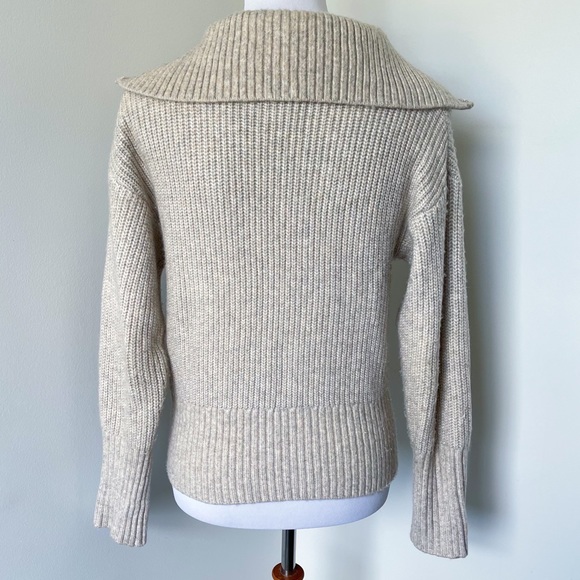 Cupcakes & Cashmere Knit Quarter Zip Sweater Size XS - Picture 6 of 9